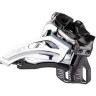 Переключатель передний SHIMANO DEORE, M618-L, для 2x10, нижн. Хомут(34,9 с адапт 28,6/31,8), нижн. Тяга, цв. Черн IFDM618LX6