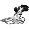Переключатель передний SHIMANO DEORE, M618-L, для 2x10, нижн. Хомут(34,9 с адапт 28,6/31,8), нижн. Тяга, цв. Черн IFDM618LX6