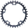 Звезда передняя SHIMANO 105 52T-MB, для системы FC-5800 52-36T, цвет серебро, Y1PH98120